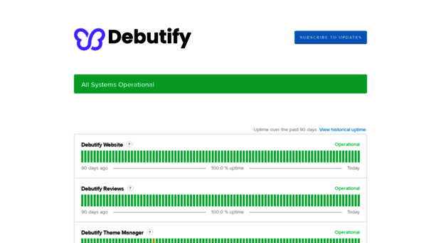 status.debutify.com