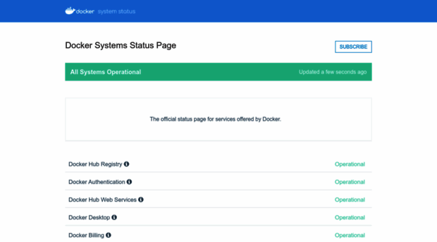 status.docker.com