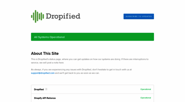 status.dropified.com