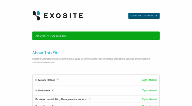 status.exosite.com