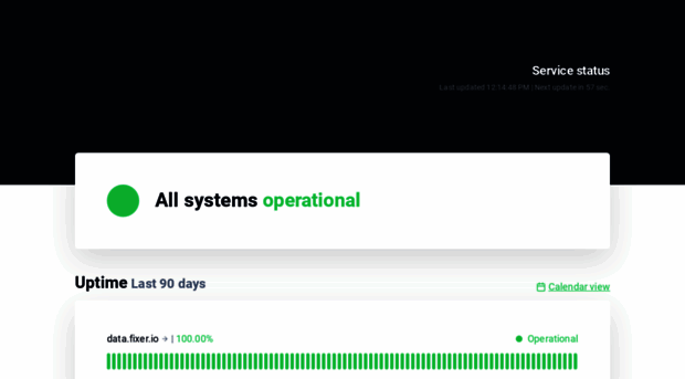 status.fixer.io