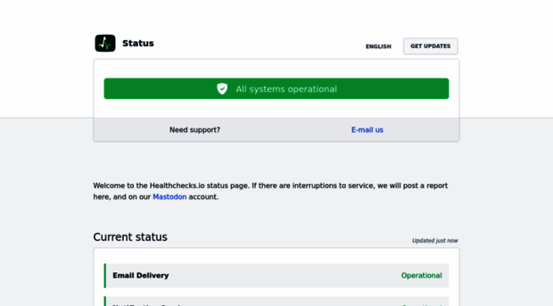 status.healthchecks.io