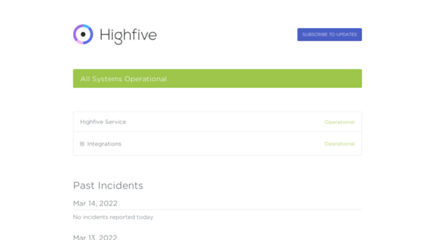 status.highfive.com