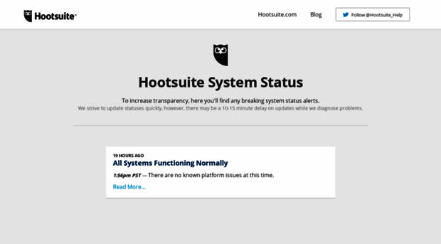 status.hootsuite.com