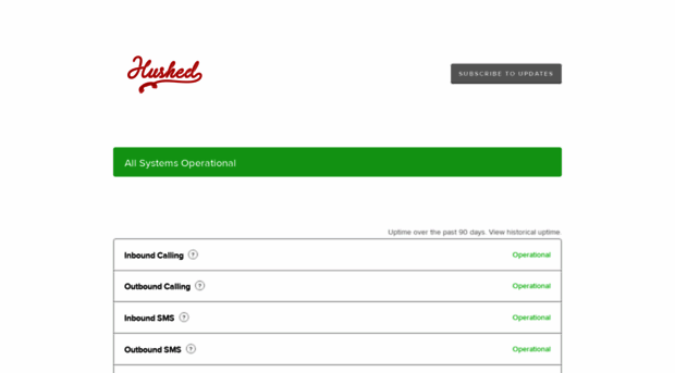 status.hushed.com