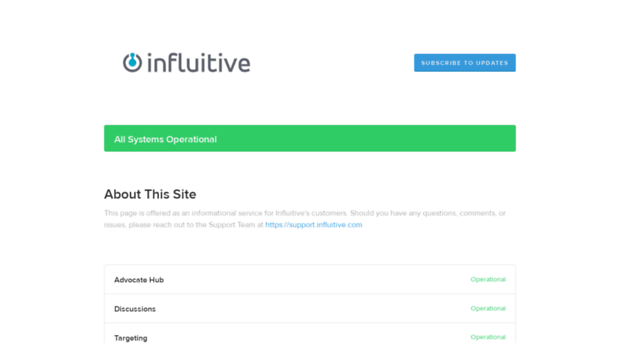 status.influitive.com