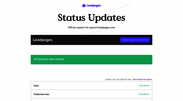 status.leadpages.com