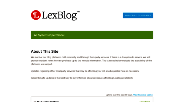 status.lexblog.com