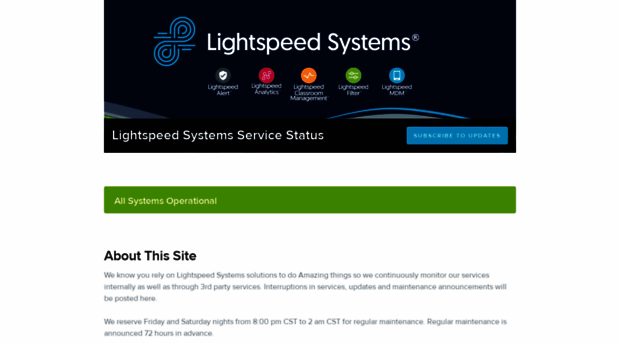 status.lightspeedsystems.com