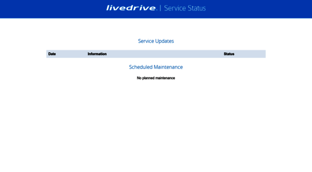 status.livedrive.com