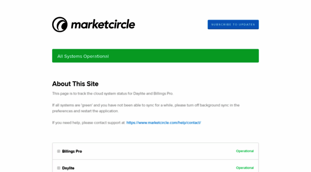 status.marketcircle.com