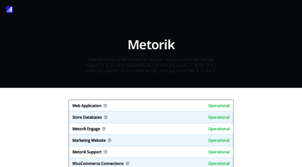 status.metorik.com