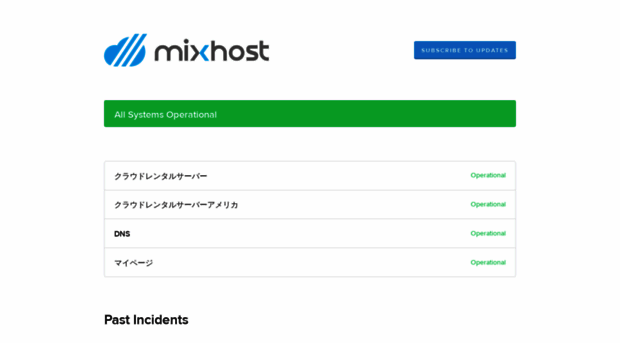 status.mixhost.jp