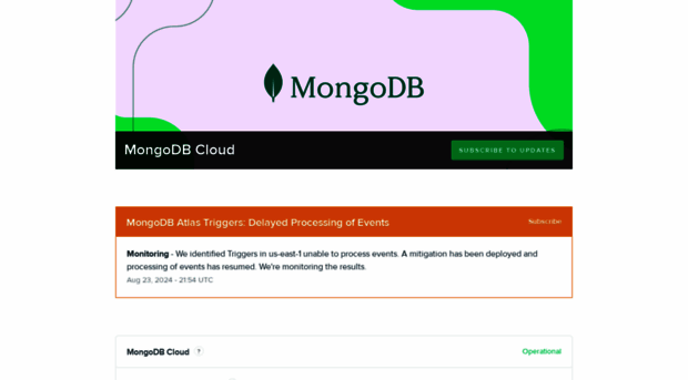 status.mongodb.com