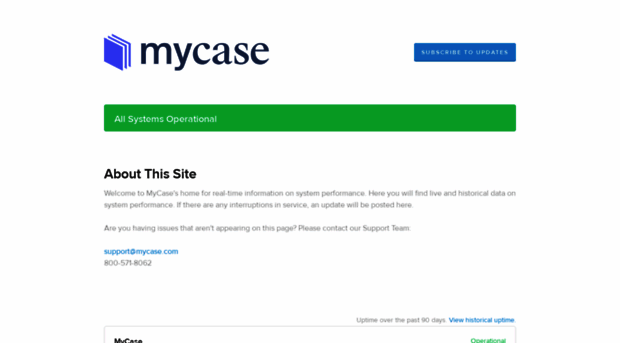 status.mycase.com