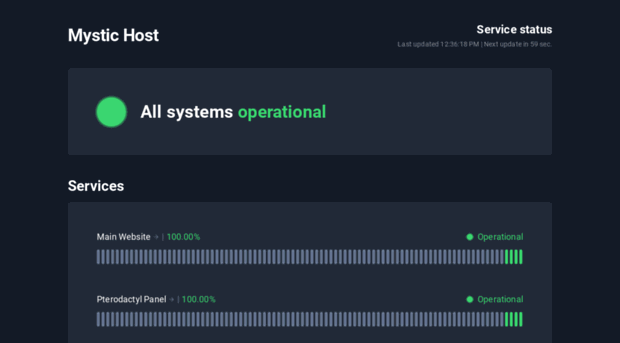 status.mystichost.net