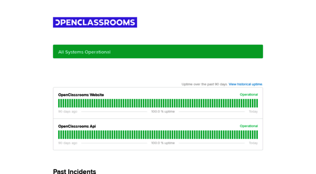 status.openclassrooms.com