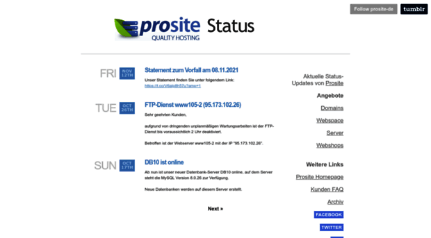 status.prosite.de