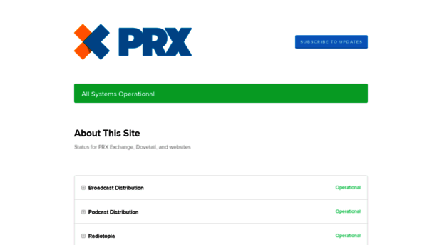 status.prx.org