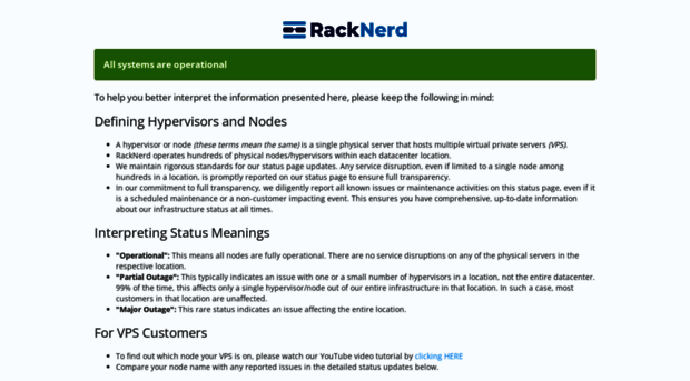 status.racknerd.com