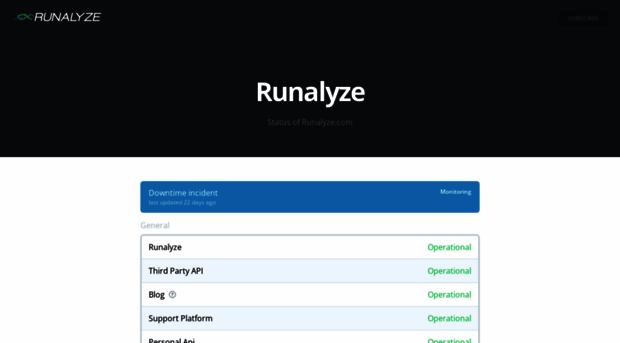 status.runalyze.com