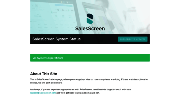 status.salesscreen.com