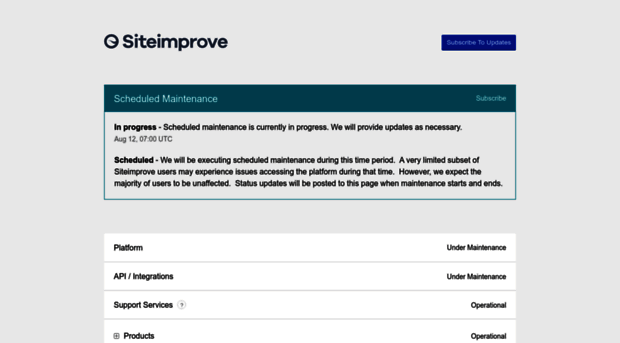 status.siteimprove.com