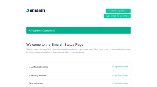 status.smarsh.com