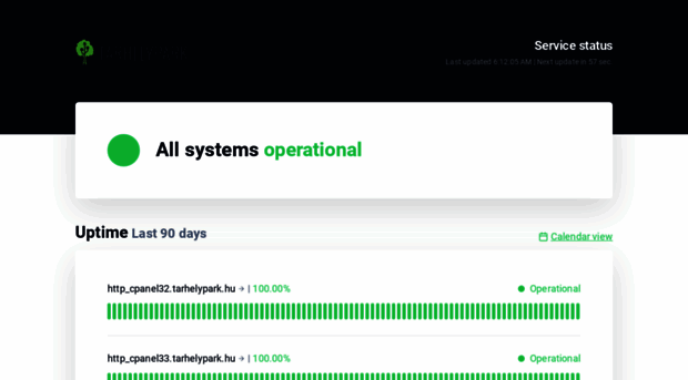 status.tarhelypark.hu