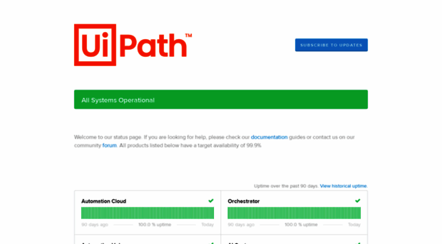 status.uipath.com