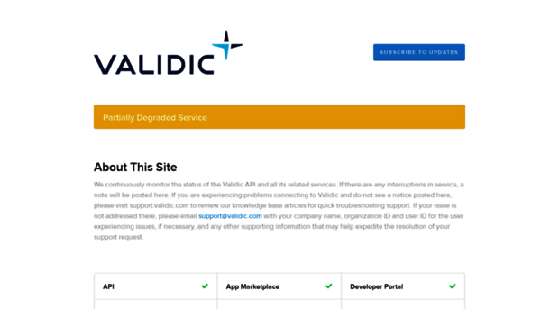 status.validic.com