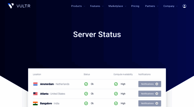 status.vultr.com