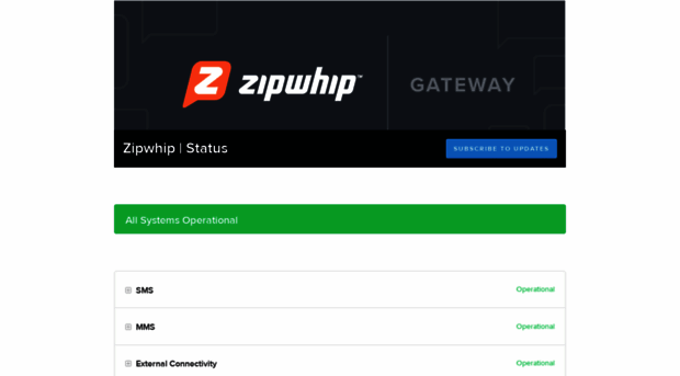 status.zipwhip.com