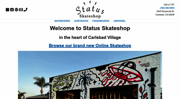 statusskateshop.com