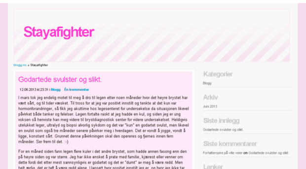 stayafighter.blogg.no