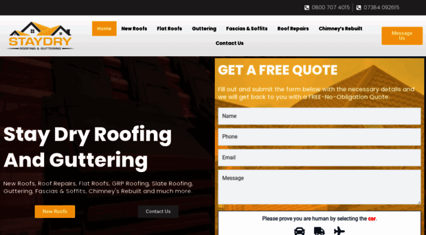 staydryroofingandguttering.com