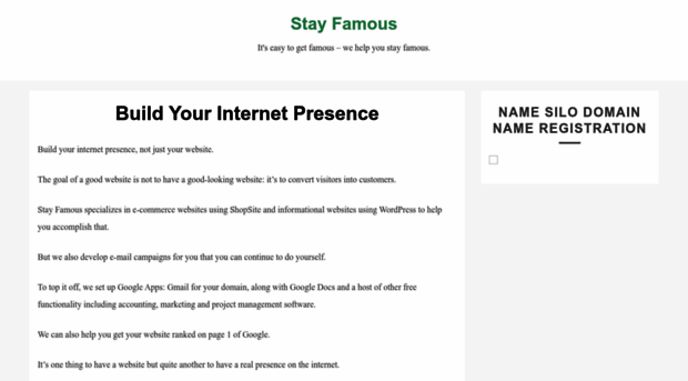 stayfamous.com