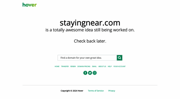 stayingnear.com