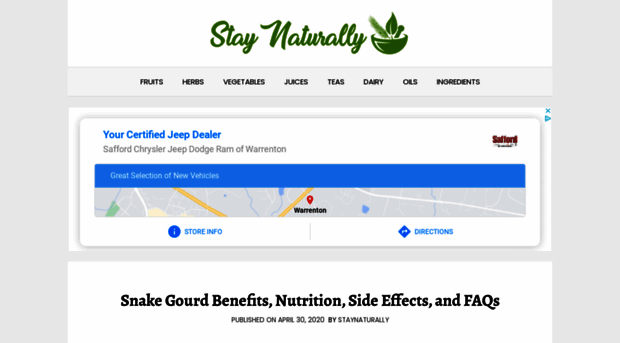 staynaturally.com