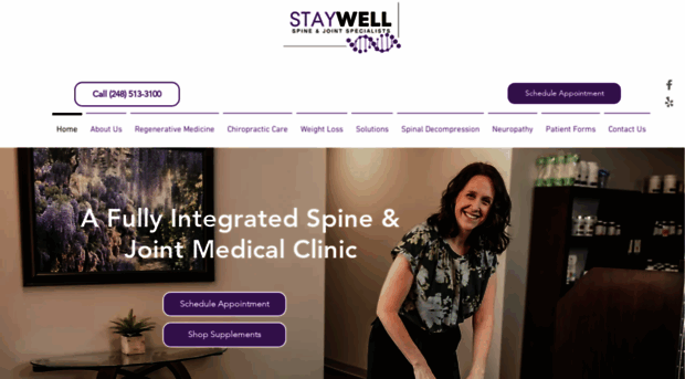 staywellspineandjoint.com
