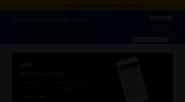 stbartholomewssurgery.gpsurgery.net
