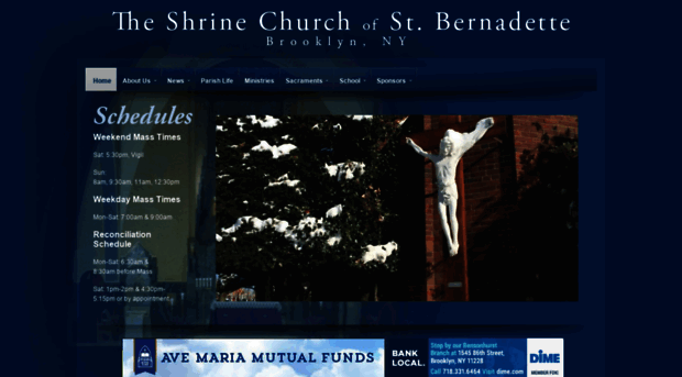 stbernadettebrooklyn.com