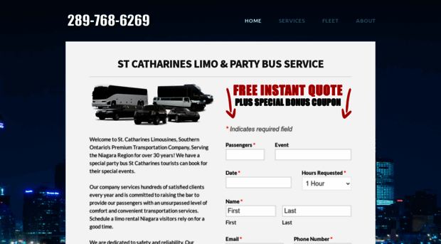 stcatharineslimousines.com