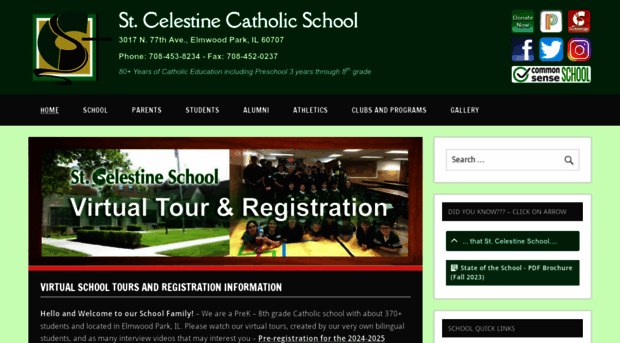 stcelestineschool.org