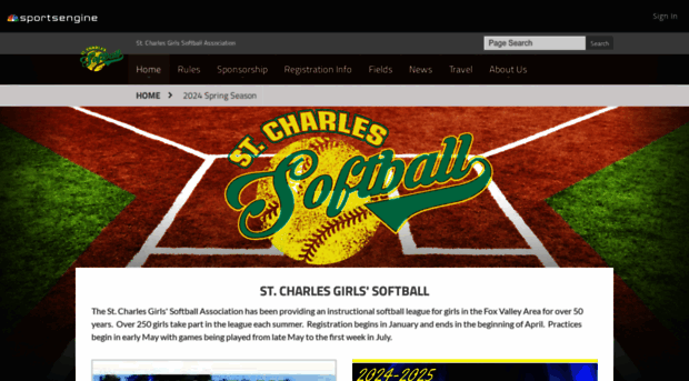 stcgirlssoftball.com