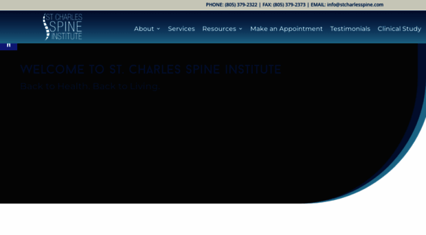 stcharlesspine.com