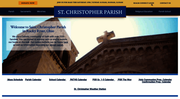 stchrisparish.com