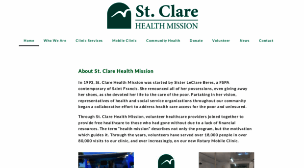 stclarehealthmission.org