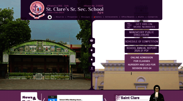 stclaresschool.edu.in