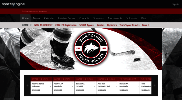 stcloudhockey.com